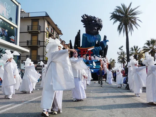 Viareggio karneval — Stockfoto