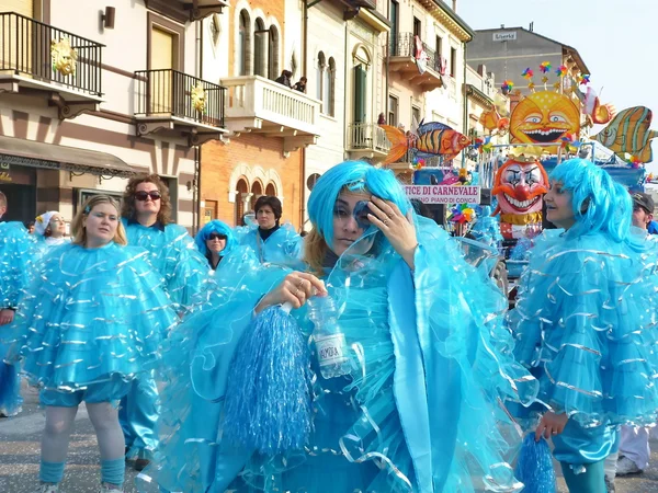 Viareggio carnaval — Fotografia de Stock