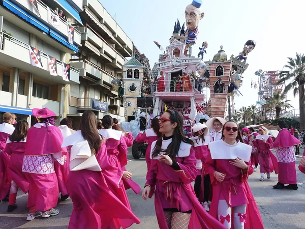 Viareggio carnaval — Fotografia de Stock