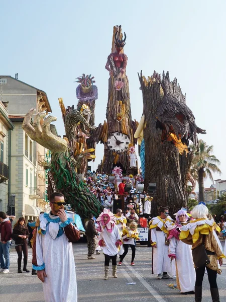 Viareggio karneval — Stockfoto