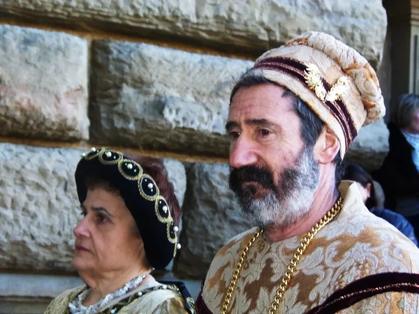 Cavalcade of the magi, florence, Italië — Stockfoto