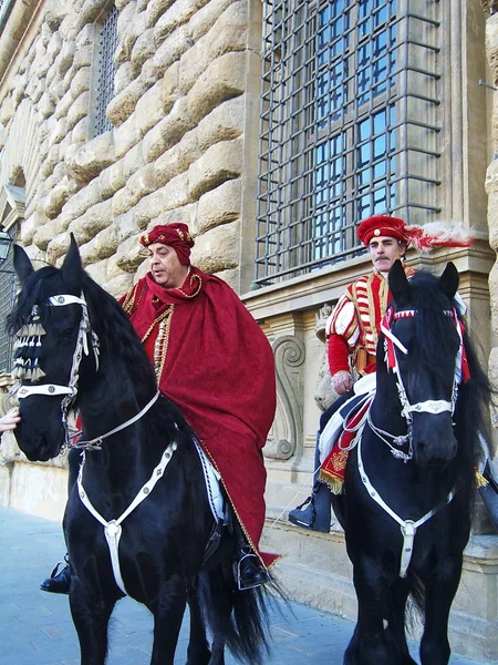 Cavalgada dos Magos, Florença, Itália — Fotografia de Stock