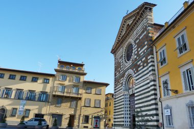 Aziz francis Meydanı, prato, Toskana, İtalya