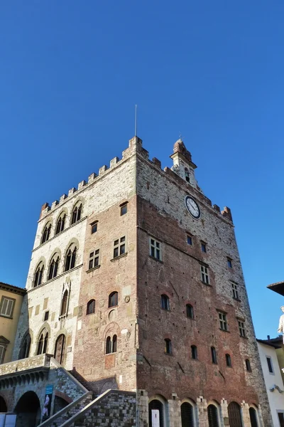 Palazzo pretorio, prato, Toscane, Italië — Stockfoto