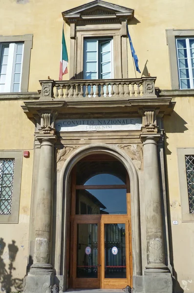 Школа-интернат Чиконьини, Прато, Тоскана, Италия — стоковое фото