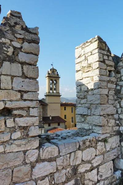 Vista de Prato do castelo do Imperador, Toscana, Itália — Fotografia de Stock