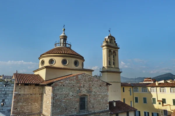 Vista de Prato do castelo do Imperador, Toscana, Itália — Fotografia de Stock