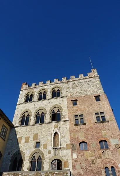 Palazzo pretorio, prato, toskana, italien — Stockfoto