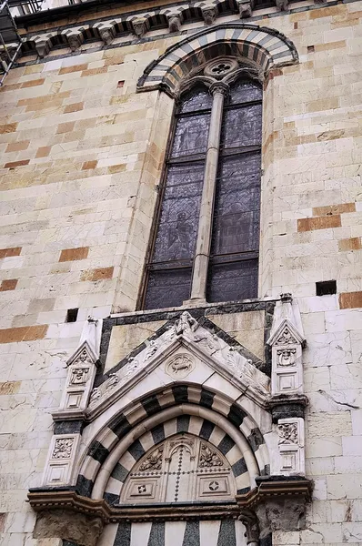 Dettaglio Duomo di Prato, Toscana, Italia — Foto Stock