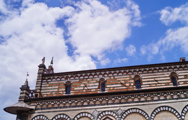 Dettaglio Duomo di Prato, Toscana, Italia — Foto Stock