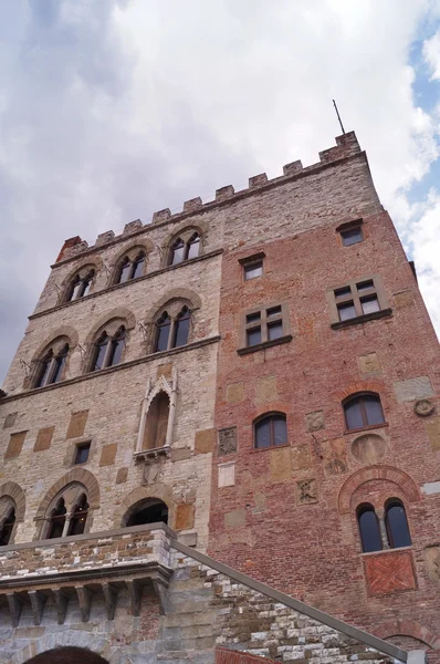 Palazzo Pretorio, Prato, Toscana, Italia — Foto de Stock