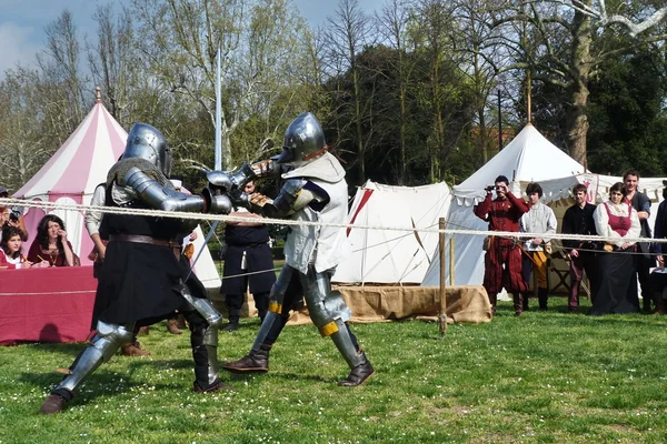 Carnasciale spiele, florenz, italien — Stockfoto