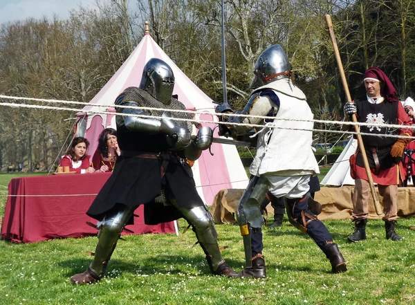 Carnasciale spiele, florenz, italien — Stockfoto