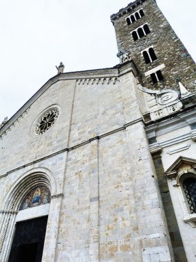 İtalya, sarzana, cephe katedral