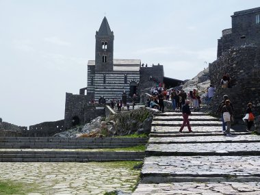 İtalya, portovenere, san pietro Kilisesi