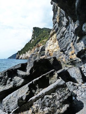 cliff, portovenere, İtalya