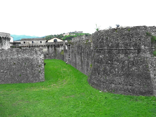 Italia, Sarzana, fortezza pisana di Firmafede — Foto Stock