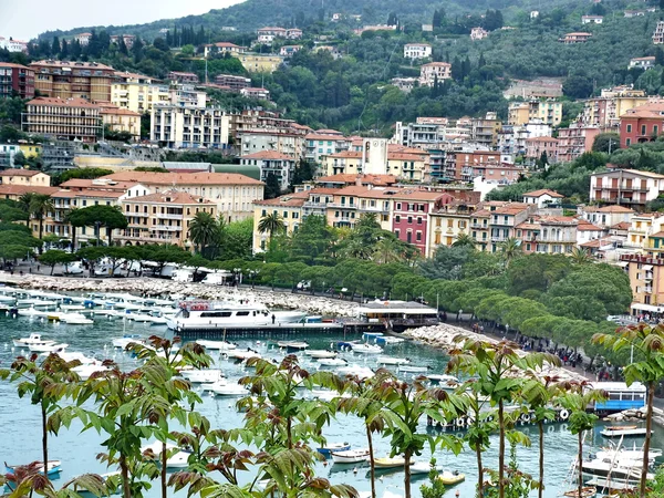 Vista de Lerici, Liguria, Itália — Fotografia de Stock