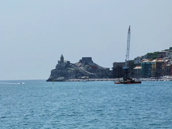 Italien, Portovenere bukten — Stockfoto