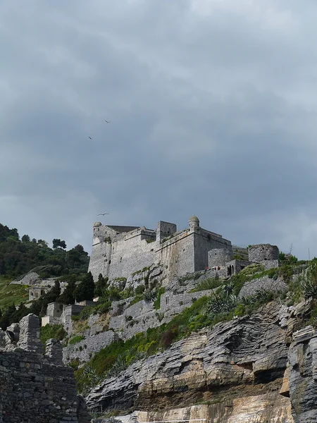 Fortaleza de Portovenere, Ligúria, Itália — Fotografia de Stock