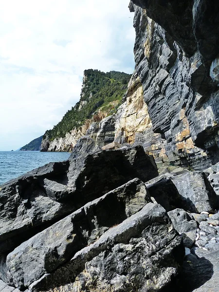 El acantilado en Portovenere, Italia —  Fotos de Stock