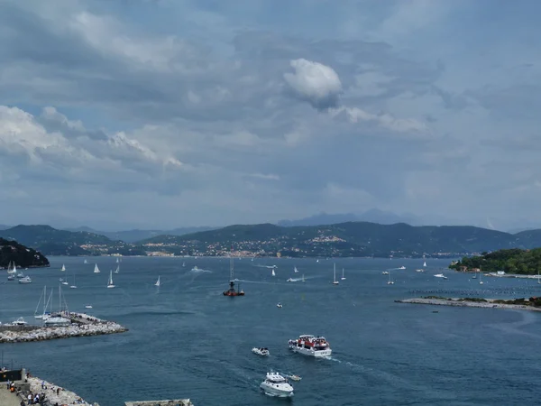 Италия, Bay of Portovenere — стоковое фото