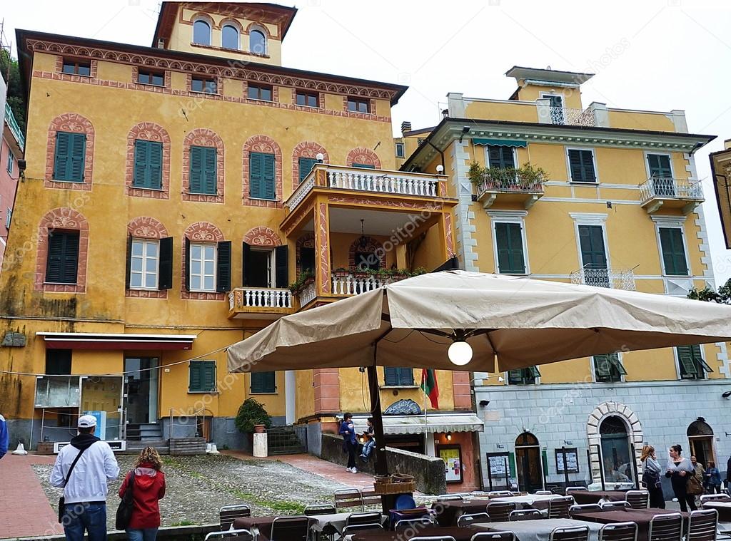 Lerici main square, Liguria, Italy