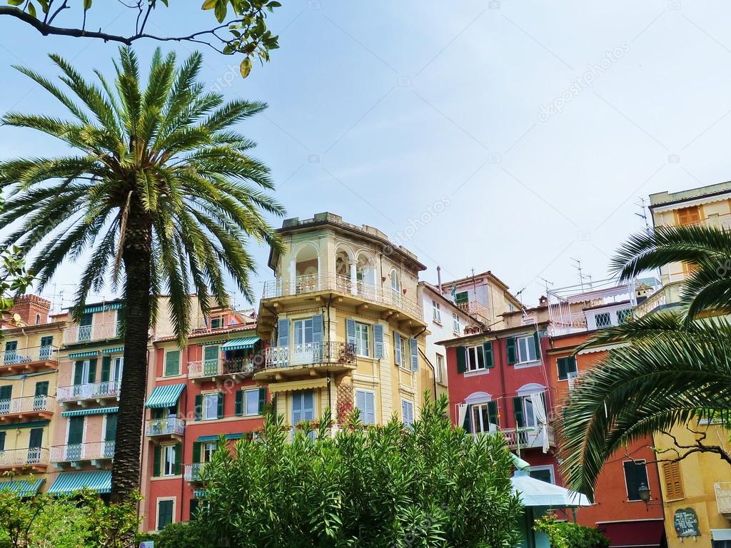 Streets of Lerici, Liguria, Italia