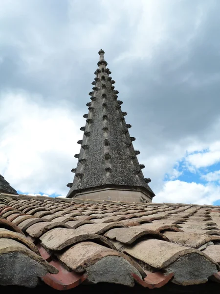 Roof of the Papal Palace in Avignon, France — Stock Photo, Image