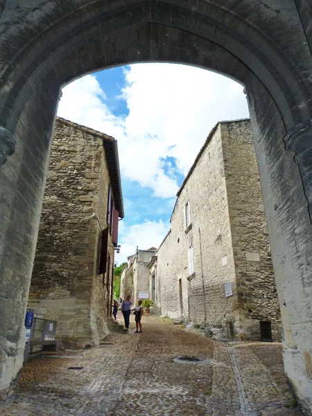 Ingresso della fortezza di Avignone — Foto Stock