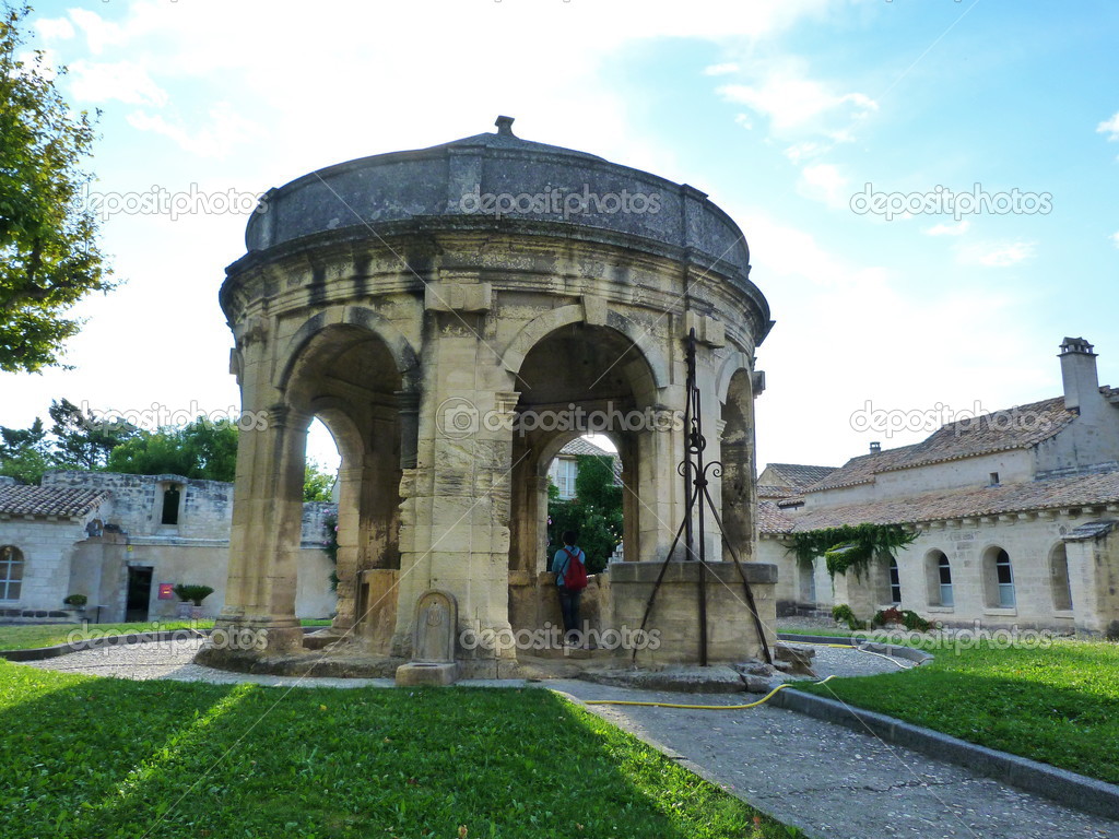 Mausoleum in the Chartreuse of Villeneuve-les-Avignon, France