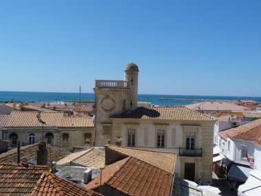 st görünümünü maries de la mer notre dame de la Mer Kilisesi'nin tepesinden