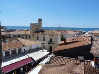 st görünümünü maries de la mer notre dame de la Mer Kilisesi'nin tepesinden