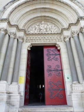 giriş saint paul Kilisesi, nimes, Fransa