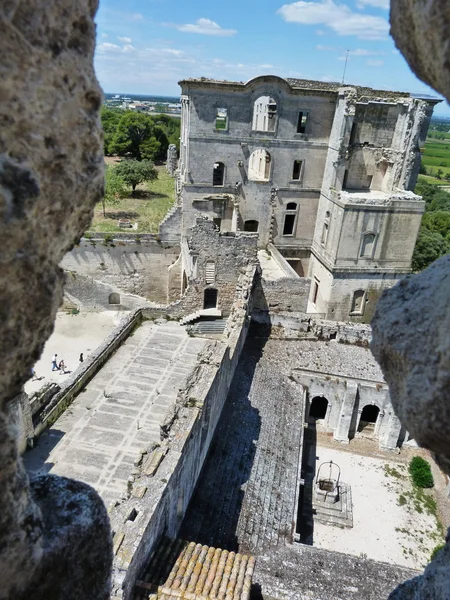 Montmajour abbey, provence, Fransa — Stok fotoğraf