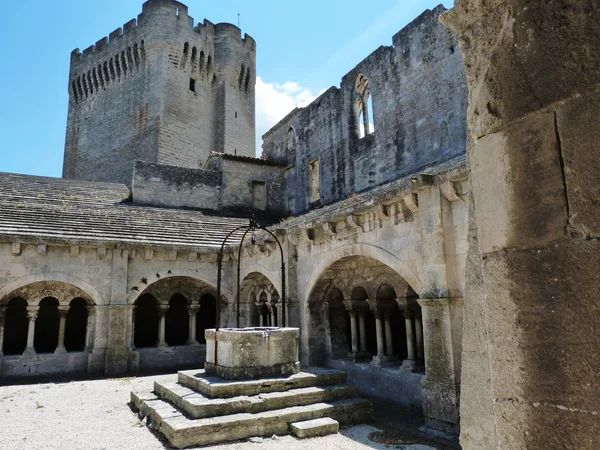 Cloister montmajour Abbey, provence, Fransa