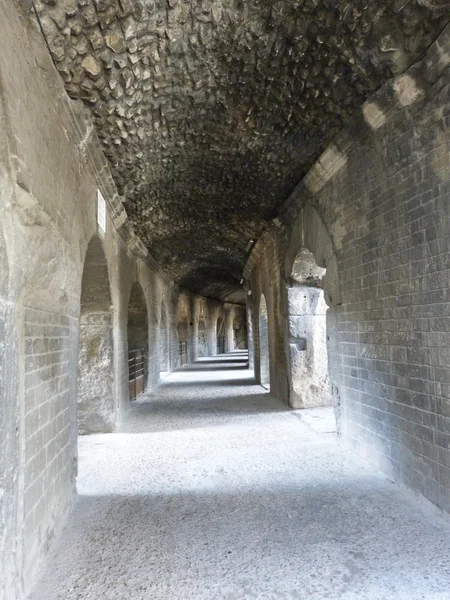 Arles, Fransa Roma amfi tiyatro içinde — Stok fotoğraf