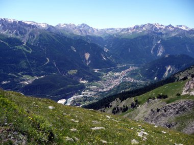 modane Alpler, Fransız savoy dan görünüm