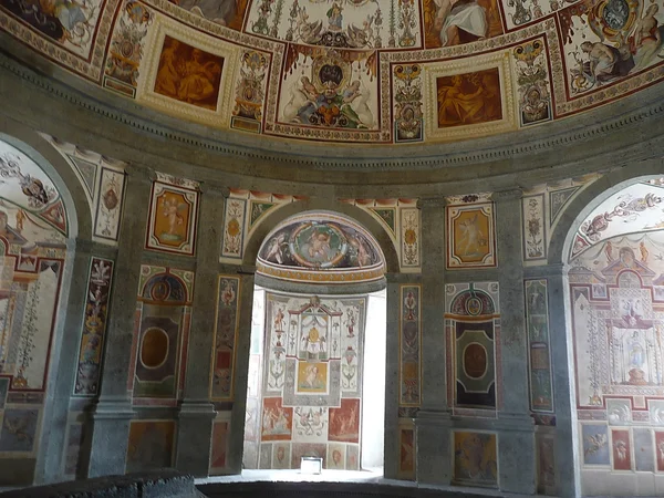 Frescos de Villa Farnese, Caprarola, Lazio, Italia — Foto de Stock