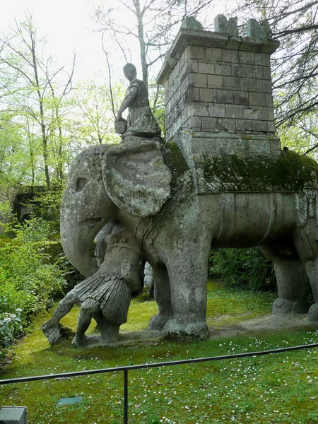 Park of the Monsters in Bomarzo, Italy — Stock Photo, Image
