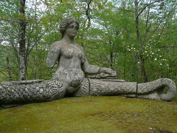 Park der Monster in Bomarzo, Italien — Stockfoto