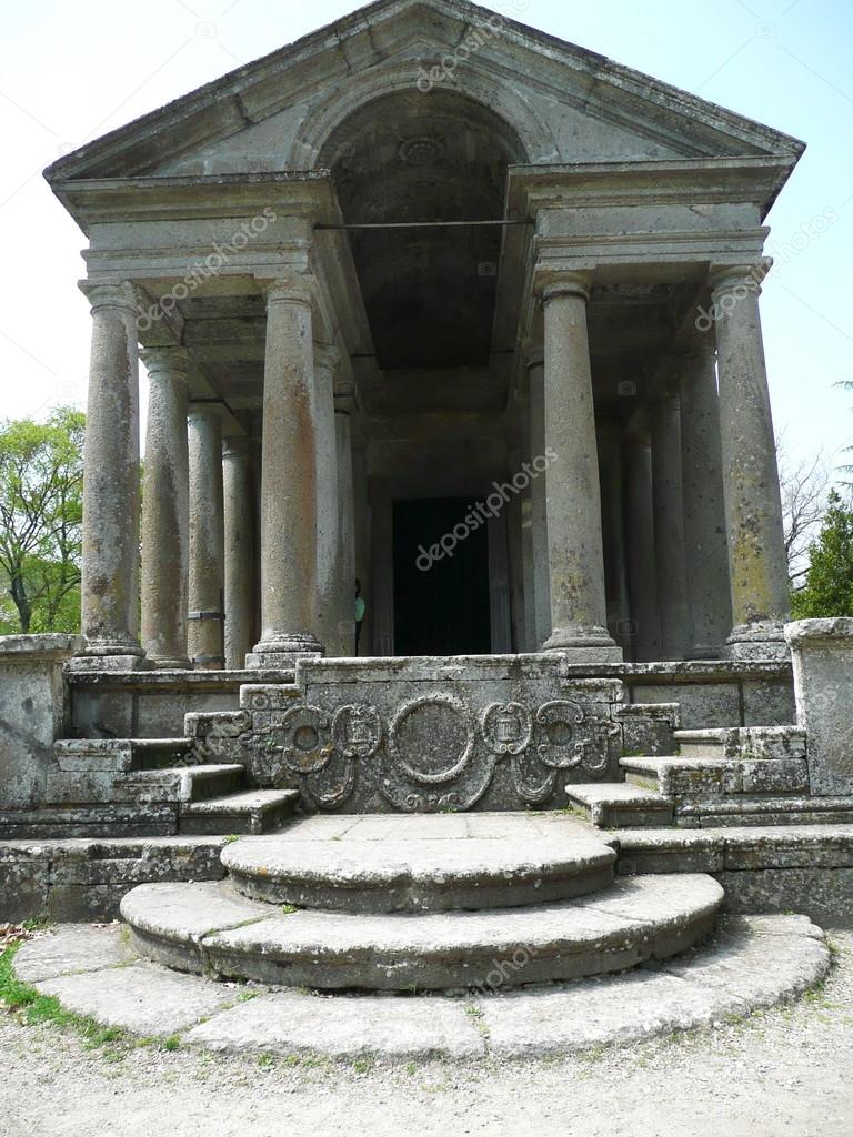 The Temple of Eternity in the Park of the Monsters, Bomarzo, Italy