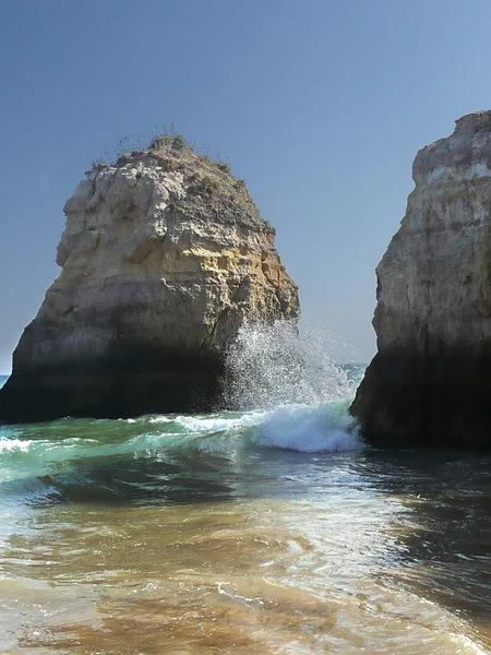 Strand van de Algarve, portugal — Stockfoto