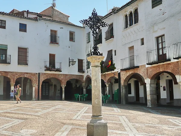 Place dans le centre de Zafra, Espagne — Photo