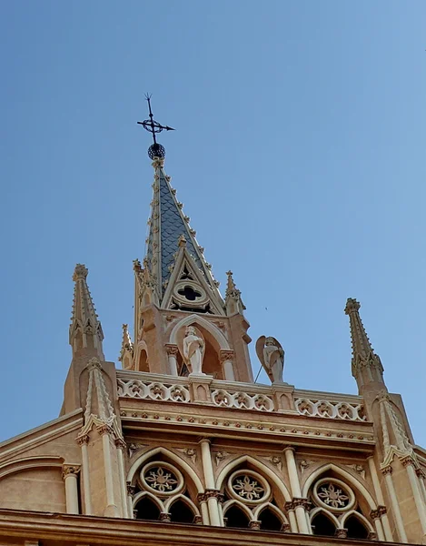 Facciata della chiesa del Sacro Cuore, Malaga, Spagna — Foto Stock