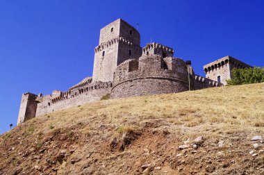 Rocca Major Assisi, İtalya 'da