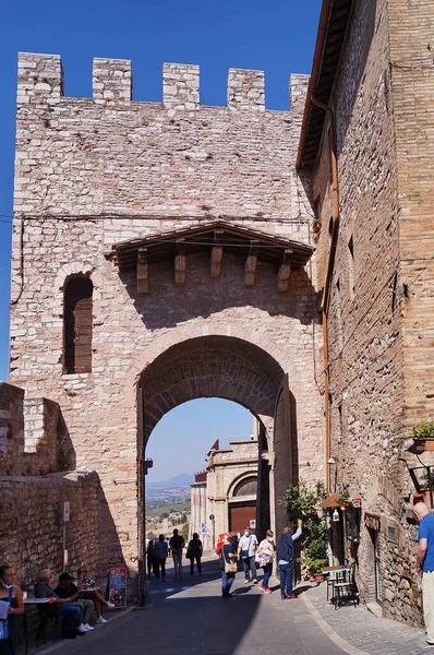 Porta San Francesco Para Assis Itália — Fotografia de Stock