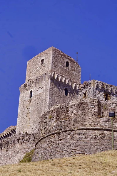 Gran Torre Rocca Major Asís Italia —  Fotos de Stock