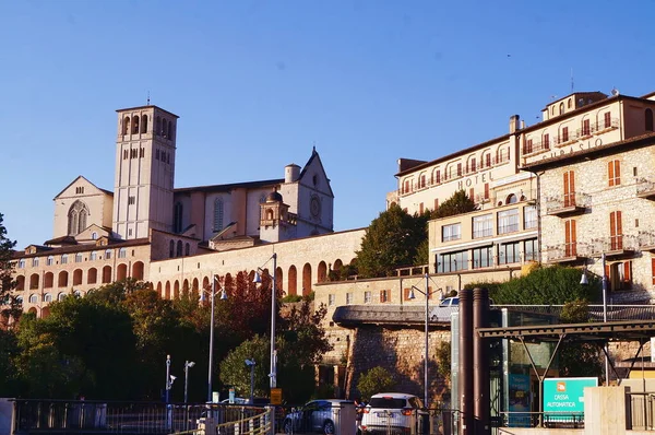 Abadia San Francesco Assis Itália — Fotografia de Stock