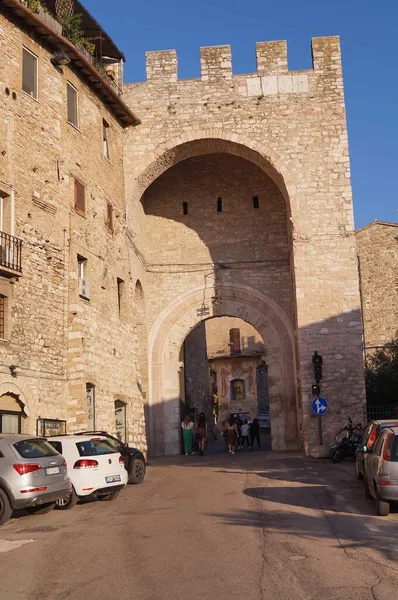 Porta San Francesco Assisi Italia — Foto Stock